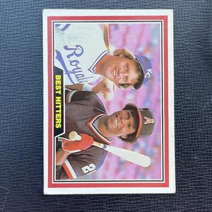 1981 Donruss Best Hitters - #537 Rod Carew And George Brett 