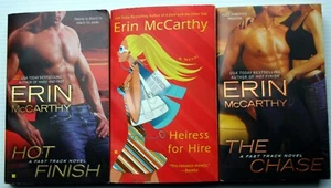 Lot 3 Erin McCarthy mmpb HOT FINISH ~ THE CHASE (Fast Track) ~ ERBIN ZU VERMIETEN - Bild 1 von 4