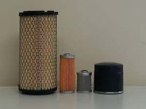 Filter Service Kit Suits Yanmar B15-3 CR, PR w/Yanmar 3 NE68 Eng. YR. 2004 - Picture 1 of 1