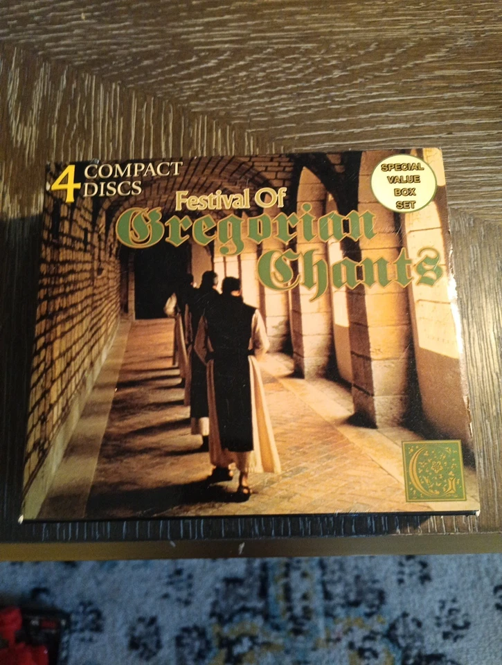 Festival of Gregorian Chants Complete 4 CD Set  Foto 1 de 4