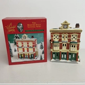 It’s a Wonderful Life Holiday Village The Bedford Falls Sentinel News 1998 RARE - Picture 1 of 15