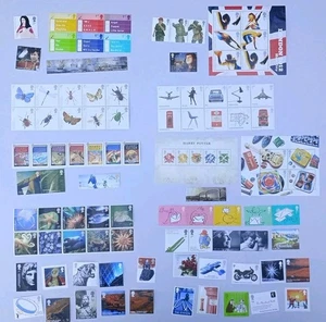 100 New Fully Gummed 1st Class Stamps For Postage Face £1.70 each for 90p each u - Picture 1 of 5