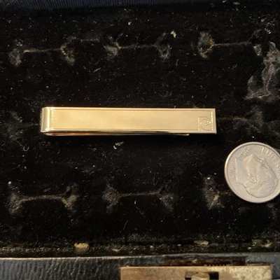 Vintage Pierre Cardin Gold Tone Tie Clip - Image 1 of 3