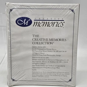 Creative Memories Refill RCM-10PS 8 X 10 Polypropylene Portrait Sleeves Sealed - Picture 1 of 8