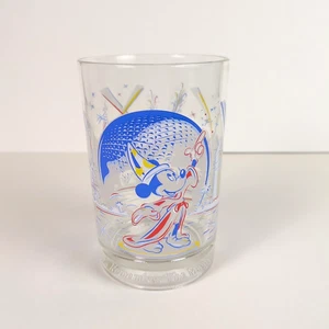 McDonalds Walt Disney World Remember The Magic 25th Anniversary MICKEY Glass - Picture 1 of 4