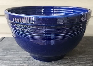 Fiesta Mixing Nesting Bowl Cobalt Blue  Fiestaware 11" x 6 1/2" - Picture 1 of 5