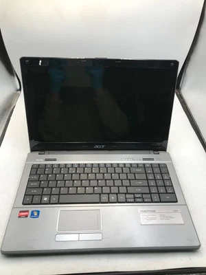 Acer Aspire 5534 AMD Athlon 64 x2 15" Laptop-POWERS/BROKEN RAM CLIPS- MZ - Image 1 of 4