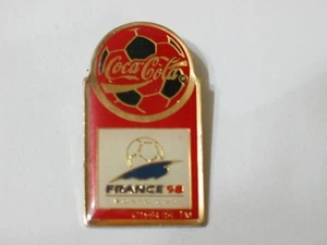 Frankreich Fußball WM 1994 Pin Coca Cola Fußball Sponsor Frankreich (**) - Bild 1 von 2