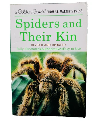 Spiders and Their Kin    by Herbert W Levi  Illustrated PB Identification Guide - Image 1 of 4
