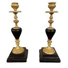 French Antique Bronze Candelabra - Candle Holders
