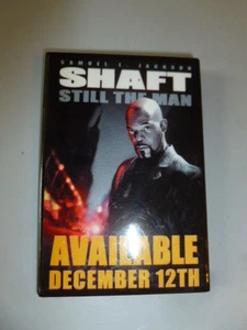 Shaft Movie Pin Back Button Samuel Jackson Video Store Promotional 2000 Promo - Picture 1 of 3