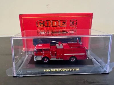 1/64 Code 3 FDNY Mack- Super Pumper System- Satellite #2 - Image 1 of 4