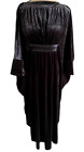 Velvet Ladies Pleated Butterfly Abaya/Jilbab/Maxi Dress in 4 Colours in 52-58