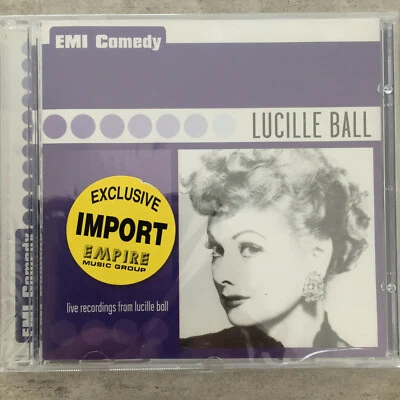 LUCILLE BALL: Live Recordings (CD EMI 5 395 14 2 / Mono / OVP) - Bild 1 von 2