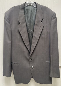 XCNT Condition Giorgio ARMANI Suit Jacket Pattern Gray Size 44L