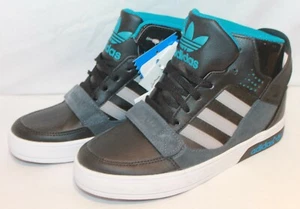 KINDER ADIDAS HARDCOURT DEFENDER HI TOPS BLAUE TRAINER M22315 - Bild 1 von 8