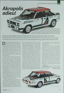 Fiat Abarth 131 in 1-24 di Ixo...un resoconto modello #2110c - Foto 1 di 1