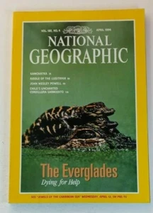 APRIL 1994 NATIONAL GEOGRAPHIC SOCIETY / THE EVERGLADES / JOHN WESLEY POWELL - Imagen 1 de 7