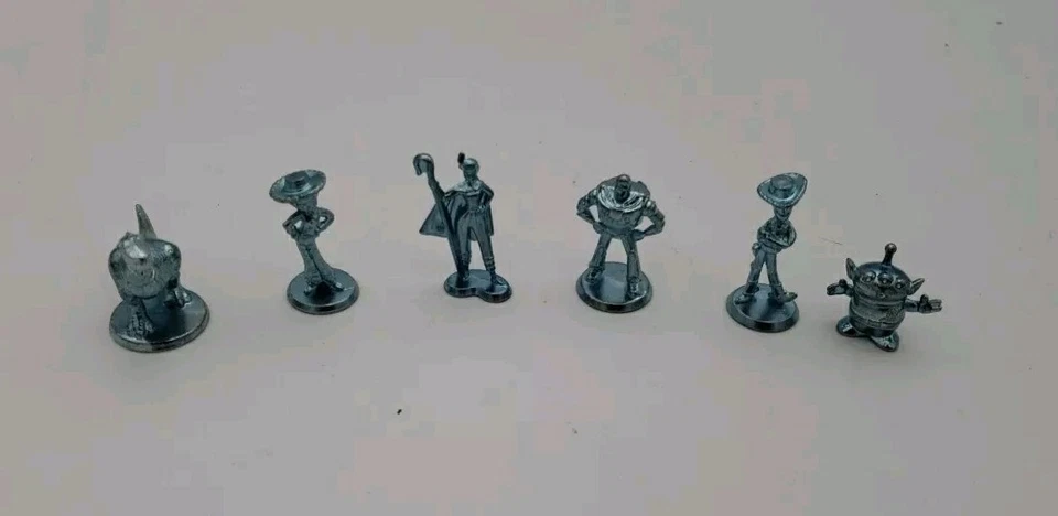 Lot of 6 Replacement Disney Pixar TOY STORY Monopoly Game Pieces ( F 11 ) - Image 1 of 1