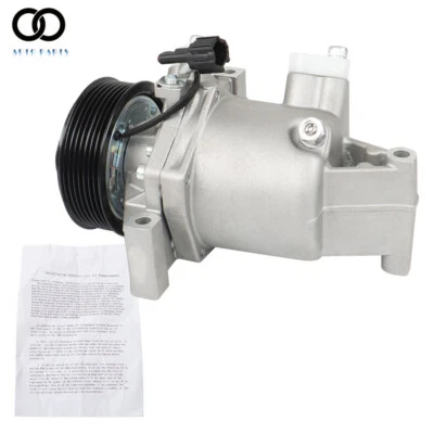 CO 29099C A/C Compressor & Clutch For Nissan Versa Tiida 1.6L 2012-14 2015 2016 - Image 1 of 4