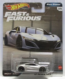 HOT WHEELS FAST & FURIOUS FULL FORCE ’17 ACURA NSX 2/5 REAL RIDERS - Picture 1 of 1