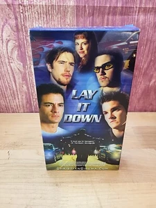 Lay It Down (2001) VHS Tape Drama Sean McEwen Nathan Bell Jake Head RARE Racing - Imagen 1 de 4