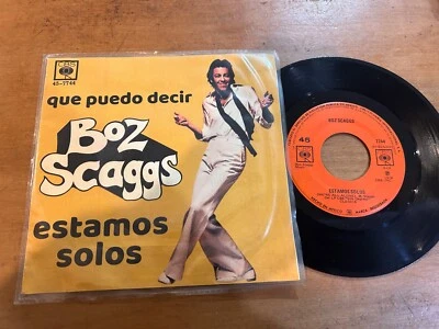 BOZ SCAGGS We're All Alone b/w What Can I Say 1976 MEXICO 7"45 Rock Steve Miller - Image 1 of 4