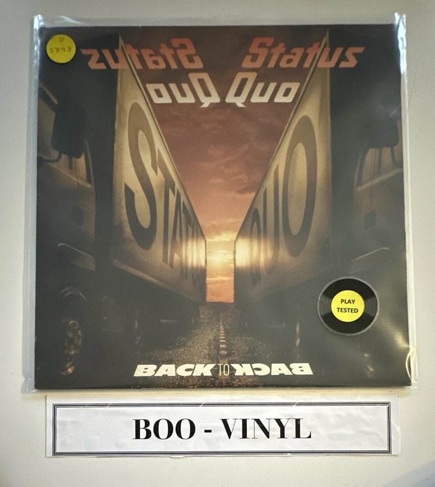 Status Quo - Back To Back (1983) LP Album Vinyl Record VERH 10 EX / VG+ - Image 1 of 4