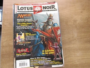 LOTUS NOIR MTG MAGIC THE GATHERING YU GI OH DUEL MASTERS MAG MAZAGINE - Imagen 1 de 1