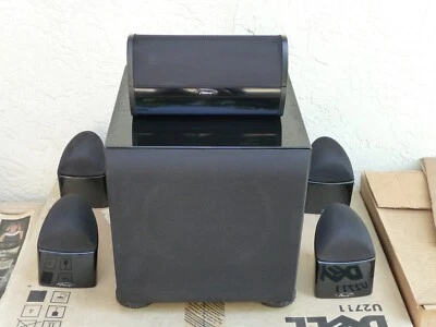 Subwoofer alimentado Mirage NANOSAT Prestige 5 altavoces NANO CC Center Prestige S8 Foto 1 de 4