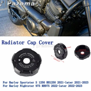 Tapa radiador moto tanque agua cubierta para Harley Sportster S RH1250S 2021-24 - Imagen 1 de 8
