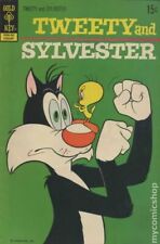 Tweety and Sylvester #22 VG- 3.5 1972 Gold Key Stock Image Low Grade