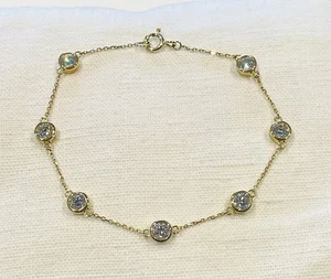 Lab Grown Diamond Bracelet, 2cts. 9ct Yellow Gold Spectacle Set,  RRP £1100 - Picture 1 of 2