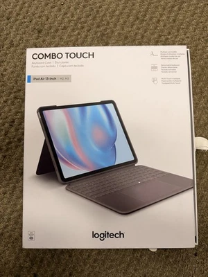 Logitech Combo Touch Keyboard Case for iPad Air 13 inch M2 & M3 - Image 1 of 3