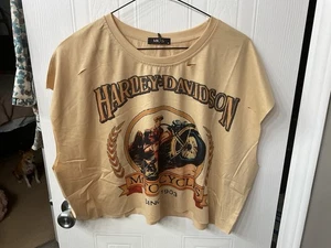 HARLEY DAVIDSON MOTORRAD CROP TOP DAMEN XL - Bild 1 von 2
