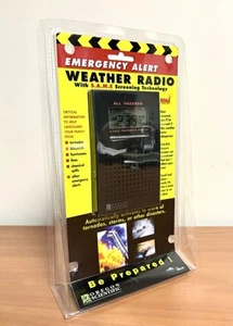 NOAA Weather Radio S.A.M.E Emergency Monitor WRS101 Oregon Scientific New Sealed - Zdjęcie 1 z 4