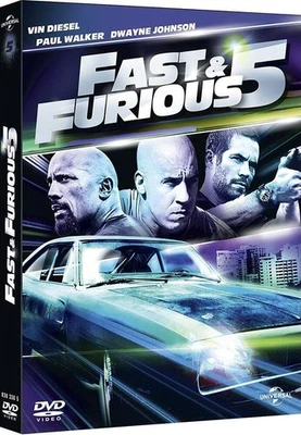 Fast & Furious 5 (DVD) Diesel, Vin, Walker, Paul, Johnson, Dwayne - Image 1 of 4
