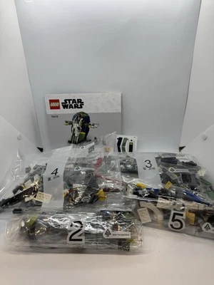 Lego Star Wars 75433 JANGO FETT'S STARSHIP SOLO CONSTRUCCIÓN (sin minifiguras) Foto 1 de 2