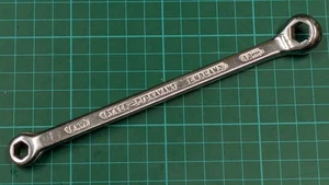 Vintage Sykes Pickavant 8mm x 10mm Brake Adjusting Spanner Made In England - Picture 1 of 8