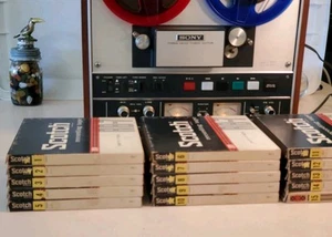 (15) LOT SCOTCH RB-7 Magnetic Recording Tape 7" Tapes pre-recorded w 50s music - Picture 1 of 18