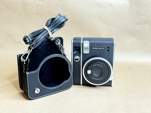 Fujifilm Instax Mini 40 Instant Camera (BLACK)w/CASE-WORKS - Picture 1 of 12