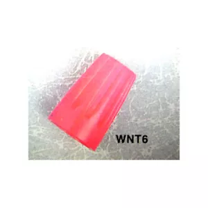 PAQUETE DE 100 CONECTORES DE TUERCA DE UNIÓN DE CABLE ELÉCTRICO TWIST 6MM - ROJO - WNT6 - Imagen 1 de 1