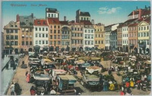 79958 - POLONIA - POSTAL DE COLECCIÓN - VARSOVIA Warzawa - MERCADO - Imagen 1 de 1