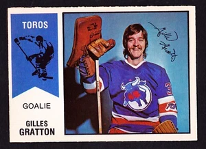 1974-75 O-PEE-CHEE WHA #65 GILLES GRATTON TOROS ROOKIE - Picture 1 of 2
