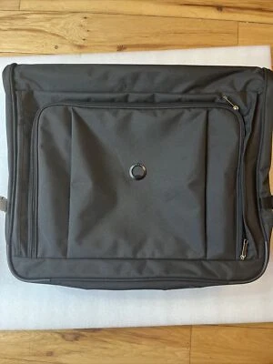 Delsey Paris 45" Deluxe Travel Garment Cover Bag Black - Image 1 of 4