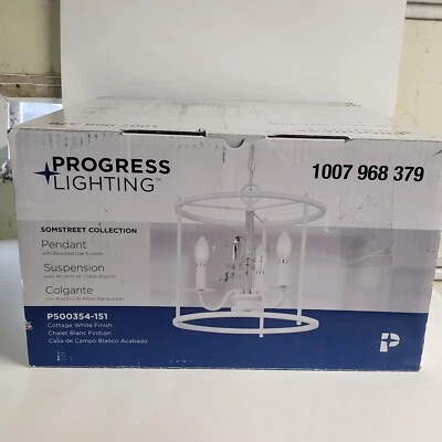 Colgante de 3 luces Progress Lighting Somstreet Collection #P500354-151 Foto 1 de 4