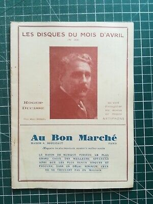Xc138 Catalogue Au Bon Marché Références Nombreuses Circa 1932 Roger Ducasse • 4€