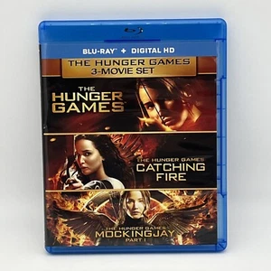 The Hunger Games: 3 Movie Set (Blu-ray, 2015, Widescreen) No Digital Codes - Picture 1 of 3
