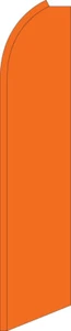Solid Orange Swooper Flag Feather Super Bow Banner - Bild 1 von 1