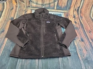Vintage Patagonia R2 Regulator Jacket Mens Small Brown Full Zip Fleece - Picture 1 of 9